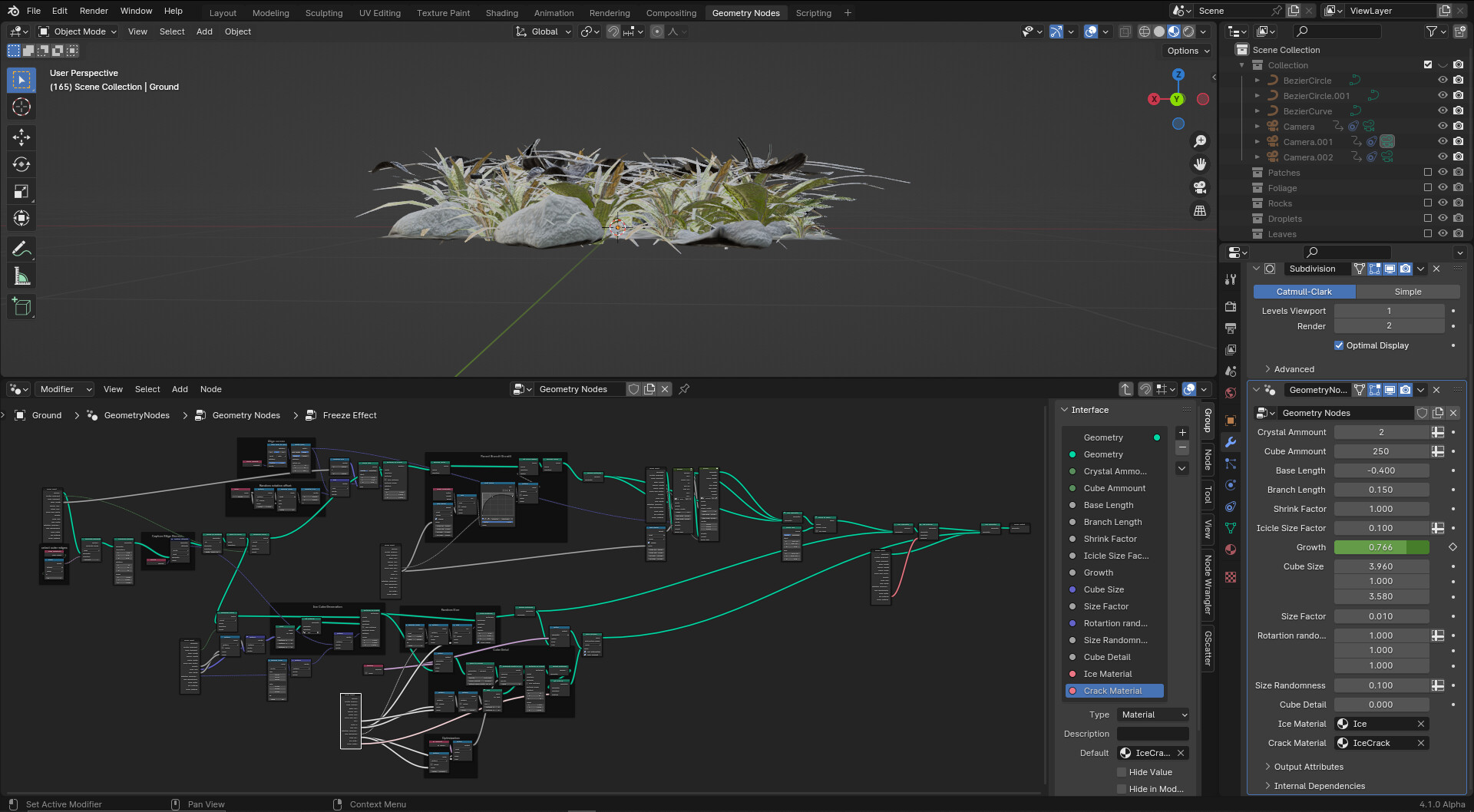geometry nodes setup